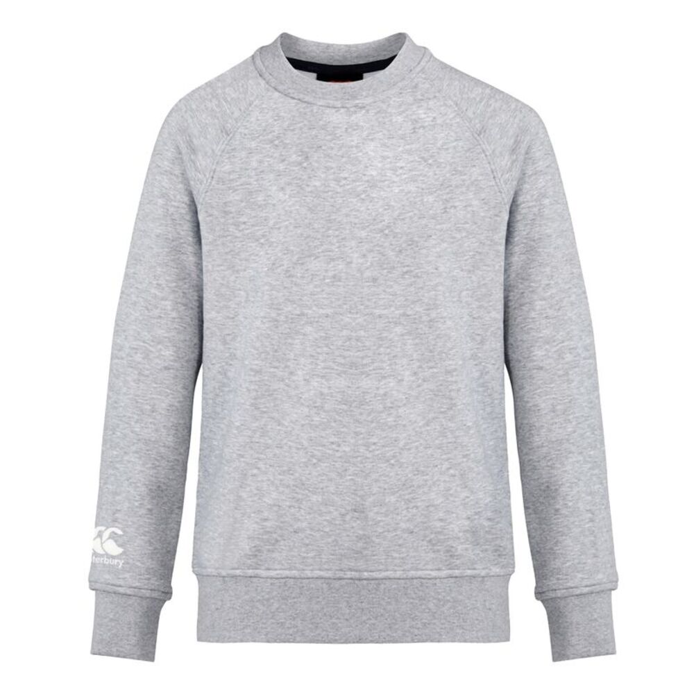 Canterbury Childrens/Kids Club Crew Neck Sweatshirt / Classic Marl